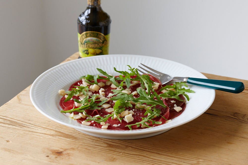 Carpaccio med citronolie