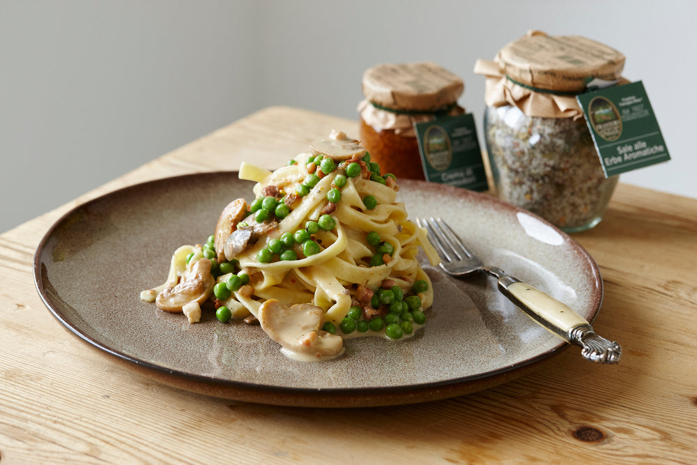 Fettuccine alla boscaiola