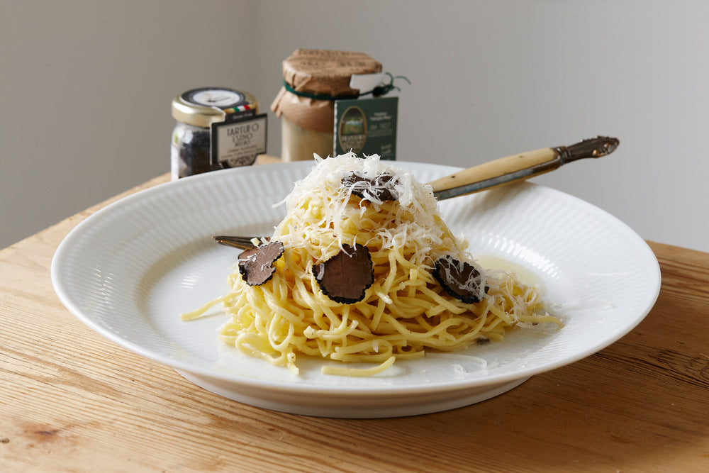 Linguine m/ trøffelsmør og sommertrøffel 